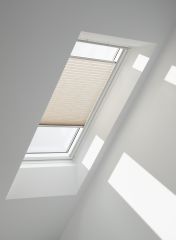 VELUX translucent pleated blinds for roof windows